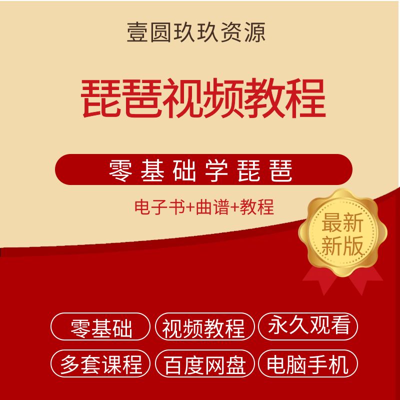 琵琶教学视频教程零基础初学入门自学儿童从零起步学琵琶在线课程