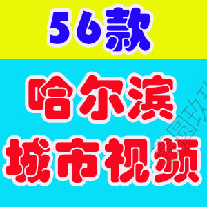 4K哈尔滨城市建筑CBD松花江索菲亚风景素材高清旅游自然唯美视频