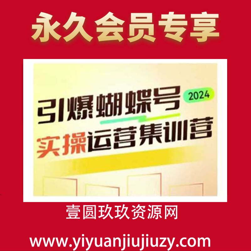 引爆蝴蝶号实操运营，助力你深度掌握蝴蝶号运营，实现高效实操，开启流量变现之路