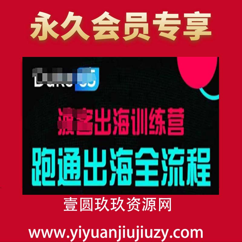 出海训练营基础课，跑通出海全流程，实战案例拆解