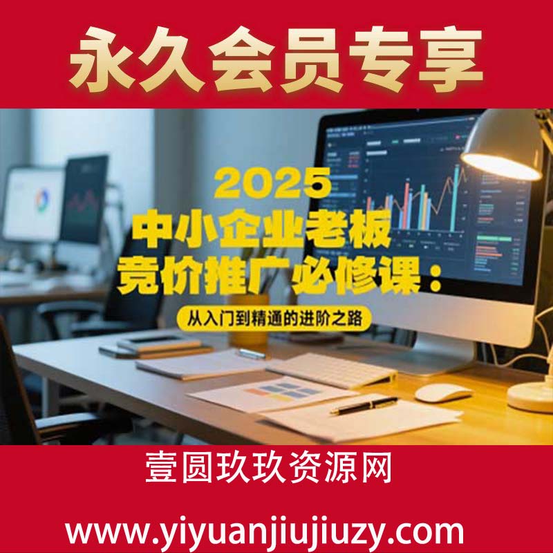 2025 中小企业老板竞价推广必修课：从入门到精通的进阶之路