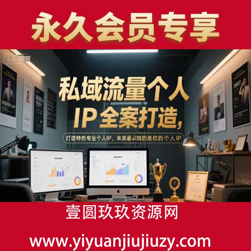 私域流量个人IP全案打造，打造特色专业个人IP，未来最值钱的是你的个人IP