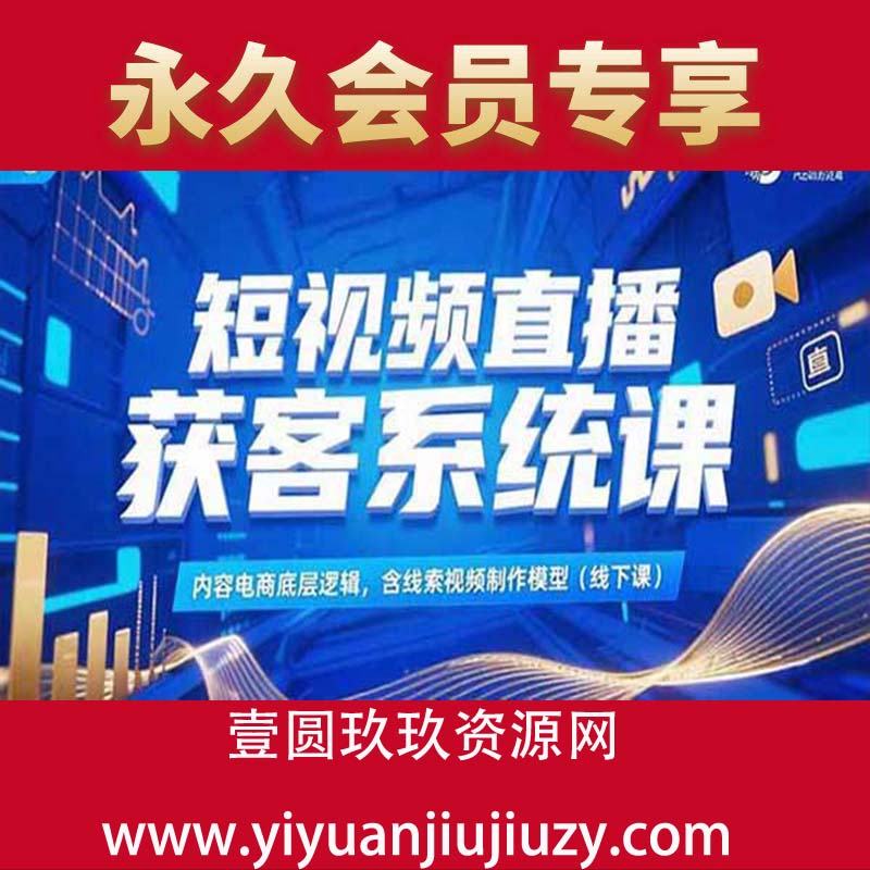内容电商底层逻辑，含线索视频制作模型