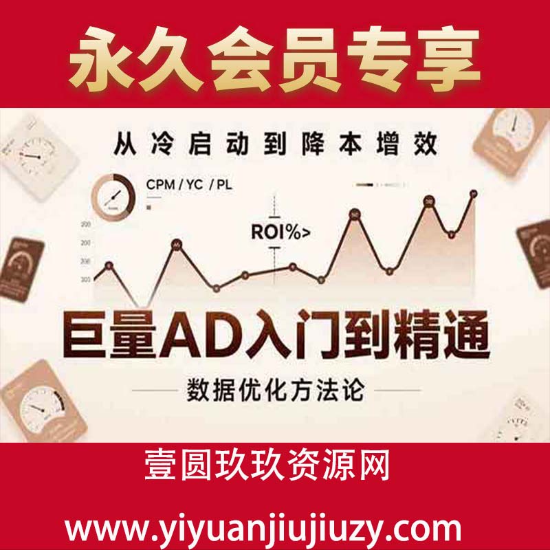 含工具、设置、定向、优化等广告投放全流程